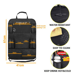 Car Seat Back Storage Bag - Zambeel