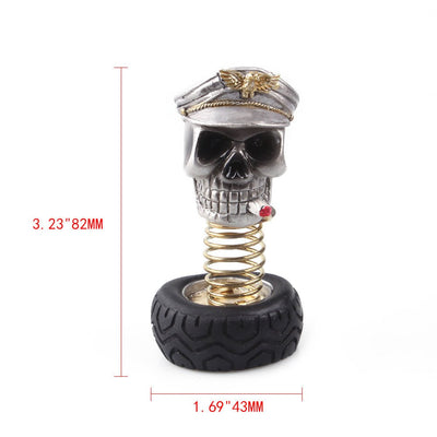 Car Skull Personality Interior Decoration Halloween Day Ornament For Car Goods Car Interior Accessories Decoration - Zambeel