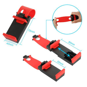 Car Steering Wheel Clip Mount Holder - Zambeel
