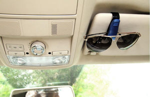 Car Sun Visor Glasses Sunglasses Ticket Receipt Card Clip Storage Holder - Zambeel