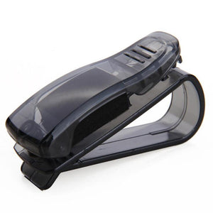 Car Sun Visor Glasses Sunglasses Ticket Receipt Card Clip Storage Holder - Zambeel