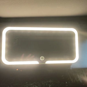 Car Sun Visor With Light Led Make - up Mirror - Zambeel