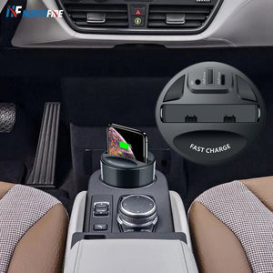 Car Wireless Charging Cup Wireless Charging Bracket Cup Suitable For Samsung - Zambeel