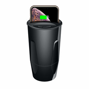 Car Wireless Charging Cup Wireless Charging Bracket Cup Suitable For Samsung - Zambeel