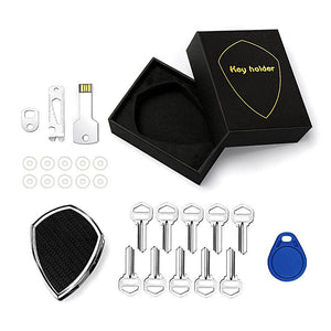 Carbon Fiber Aluminum Alloy Key Clip - Zambeel