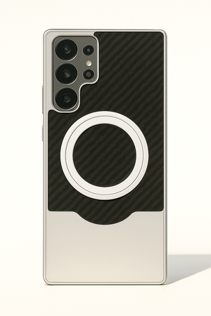 Carbon Fiber Magnetic Ring Case - Zambeel