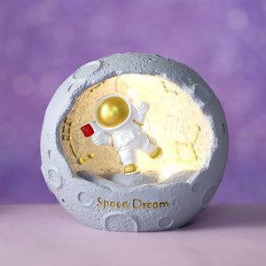 Cartoon Cute Spaceman Bedroom Table Decorations Small Ornaments - Zambeel