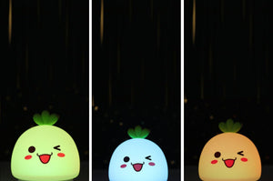 Cartoon Fawn Silicone Night Light Pats Eye Protection Breastfeeding Light Holiday Table White Night Light - Zambeel