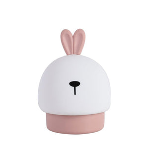 Cartoon Fawn Silicone Night Light Pats Eye Protection Breastfeeding Light Holiday Table White Night Light - Zambeel