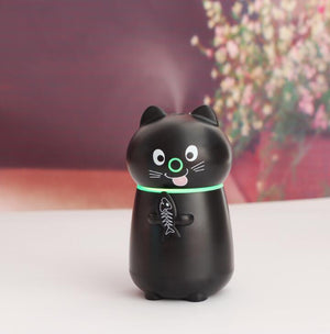 Cartoon Pet Cat Mute Humidifier Hydrating Humidifier Office Student Desktop Moisture Diffuser - Zambeel