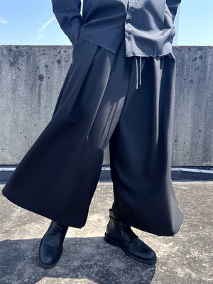 Casual Plus - size Loose Straight Leg Pants - Zambeel
