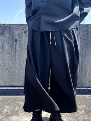 Casual Plus - size Loose Straight Leg Pants - Zambeel