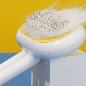 Cat Brush,Dog Brush, Pet Hair Cleaner Brush,Pet Grooming Cat Dog Brush,Pet Comb - Cat Comb For Kitten Massage Removes Loose Fur - Cat Grooming Brush Long Short Hair Cats Dogs Pet Brush - Zambeel