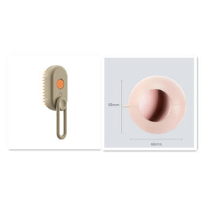 Cat Steam Brush Steamy Dog Brush 3 In 1 Electric Spray Cat Hair Brushes For Massage Pet Grooming Comb Hair Removal Combs Pet Products - Zambeel