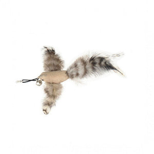 Cat Teaser Stick Can Replace The Head Steel Wire Feather Pole Can Replace Toys - Zambeel