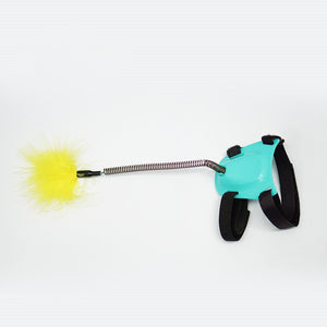 Cat Toy Funny Cat Stick with Strong Feathers - Zambeel