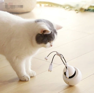 Cat Toy Funny Cat Toy Three In One Robot Tumbler Laser Cat Toy - Zambeel