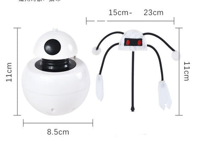 Cat Toy Funny Cat Toy Three In One Robot Tumbler Laser Cat Toy - Zambeel