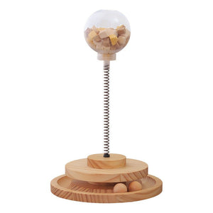 Cat Treats Dispenser Cat Treat Dispenser Toy Catnip Cat Toy Cat Nips Spring Toy Cat Small Dog Slow Feeder Treat Dispenser Pet Toys - Zambeel