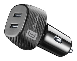 Cellular Line - Dual Car Charger (Original) - Zambeel