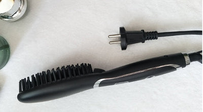 Ceramic Hair Straightening Brush - Zambeel
