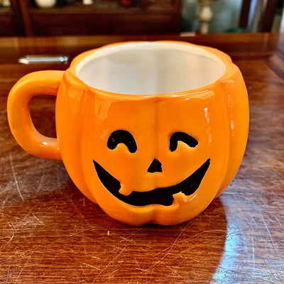 Ceramic Halloween Pumpkin Mug - Zambeel