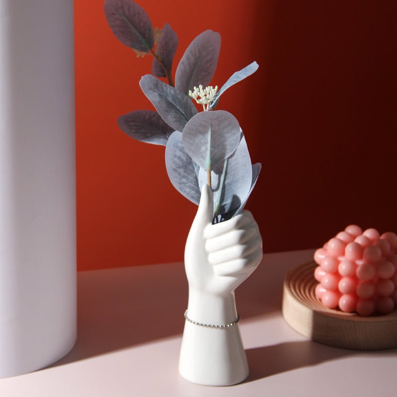 Ceramic Vase Crafts Human Body Vase - Zambeel