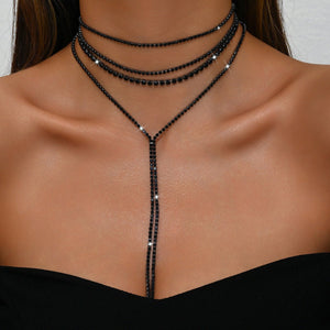 Chain Body Fashion Multi - layer Necklace - Zambeel