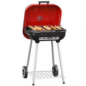 Charcoal with Wheels and Shelf - Zambeel