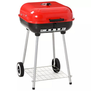 Charcoal with Wheels and Shelf - Zambeel