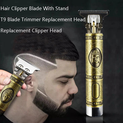 Charging Multifunctional Shaver Accessories Fully Washable Cutter Head With Bracket - Zambeel