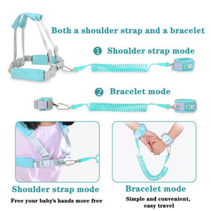 Children's Anti - lost Belt Traction Rope Baby Anti - lost Rope Backpack Walking Baby Artifact - Zambeel