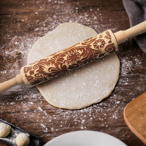 Christmas Gift Printing Rolling Pin - Zambeel