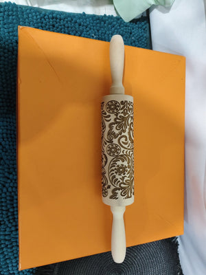 Christmas Gift Printing Rolling Pin - Zambeel