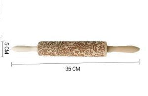 Christmas Gift Printing Rolling Pin - Zambeel