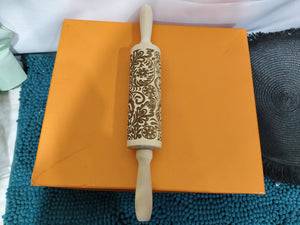 Christmas Gift Printing Rolling Pin - Zambeel