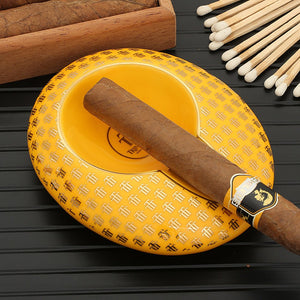 Cigar Ashtray Ceramic Portable Cigar Extinguisher Cuban Cigar Ashtray - Zambeel