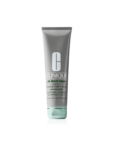 Clinique - All About Clean 2-in-1 Charcoal Mask + Scrub ©