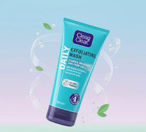 Clean & Clear Daily Exfoliating Wash Cleanser - Zambeel
