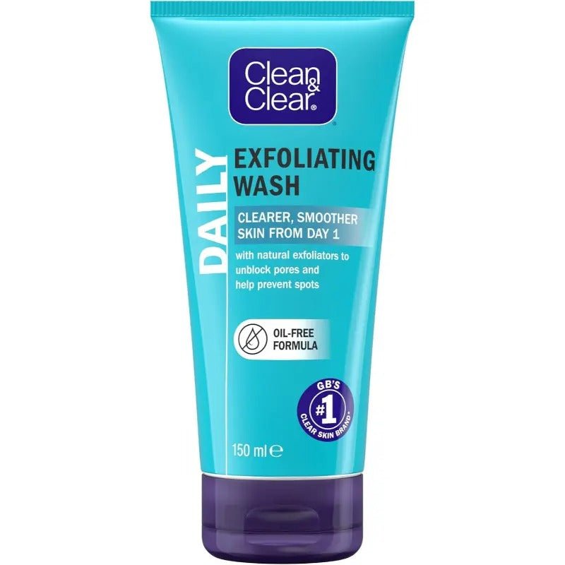 Clean & Clear Daily Exfoliating Wash Cleanser - Zambeel