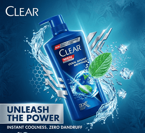 Clear - Men Deep Cleanse Anti - Dandruff Shampoo - Zambeel