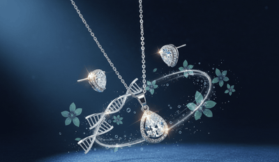 Clear Teardrop Cubic Zirconia Set - Zambeel