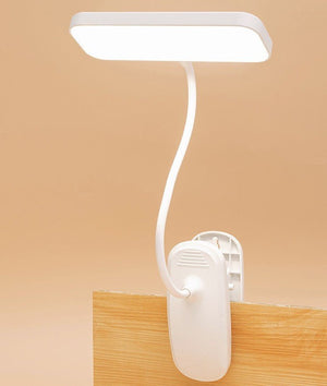 Clip - on LED Table Lamp Rechargeable Plug - in Reading Bedside Lamp In Student Dormitory - Zambeel