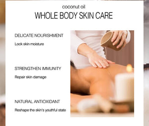 Coconut Skin Care Massage Body Care Essential Oil - Zambeel