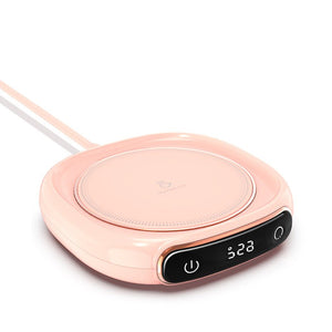 Coffee Mug Warmer Warm Coaster Smart Heating Cup Thermal Insulation Constant Temperature Coaster Heating Pad Desktop - Zambeel