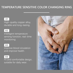 Color Changing Ring Portable Fashion Men - Zambeel