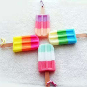Color Random 1Pc Soft Shower Sponge Cute New Design Ice Cream Shaped Stick Bathroom Bathing Washing Sponges P5 China - Zambeel