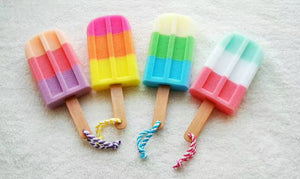 Color Random 1Pc Soft Shower Sponge Cute New Design Ice Cream Shaped Stick Bathroom Bathing Washing Sponges P5 China - Zambeel