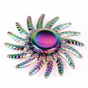 Colorful Alloy Fidget Spinner Electroplating Toy - Zambeel