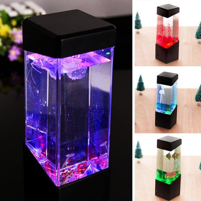 Colorful LED Jellyfish Night Light - Zambeel
